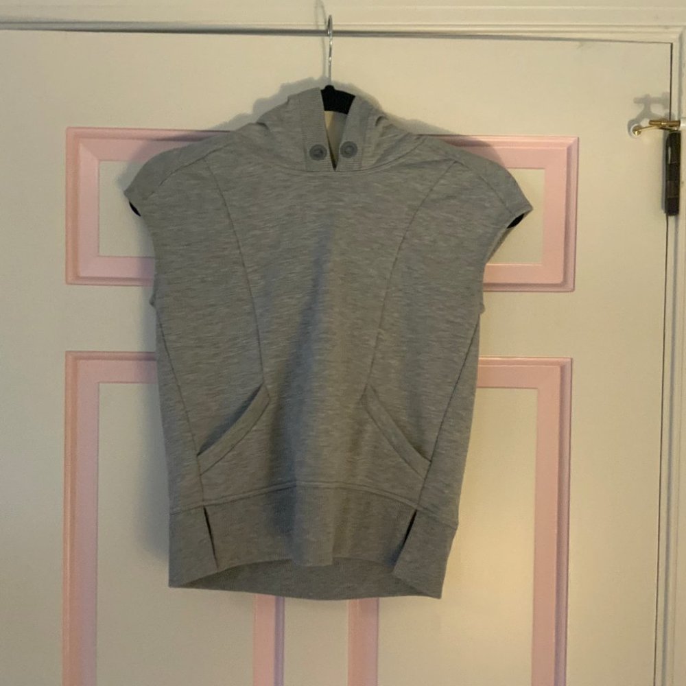 Athleta In It To Win It Hoodie Gray Girl's (L)